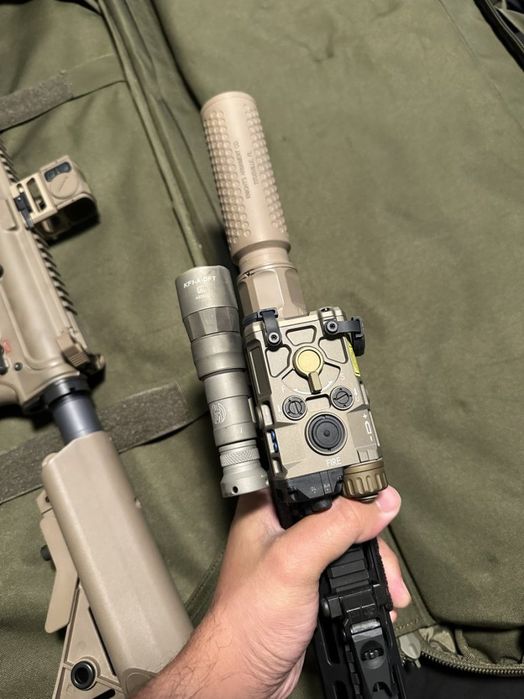Eotech OGL + ліхтар Sure Fire M600 + виносна кнопка Axon, лцу