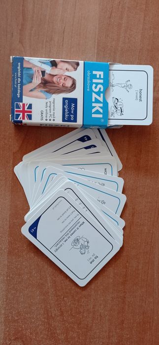 Fiszki obrazkowe - język angielski