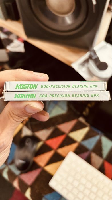 Rolamentos para skate e patins em linha - Koston titânio