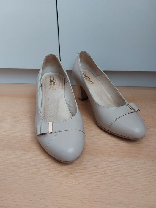 Skórzane buty r. 36