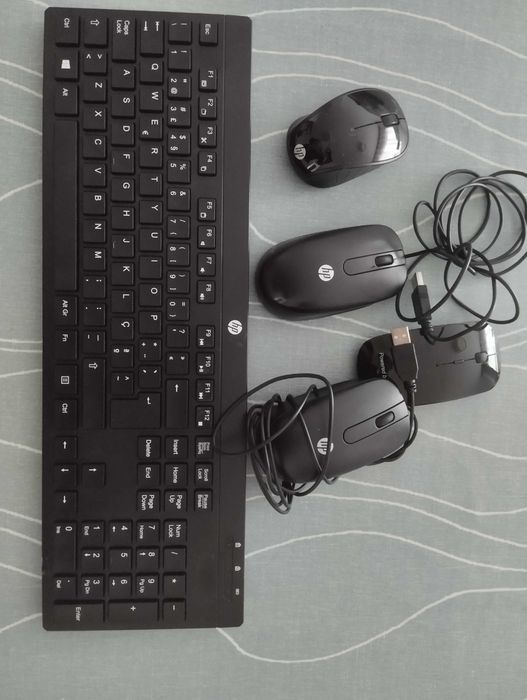 Lote - Teclado e Ratos - tudo por apenas 10 euros