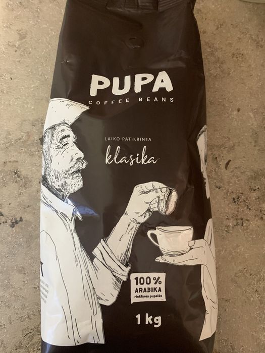 Кава в зернах PUPA 1 кг