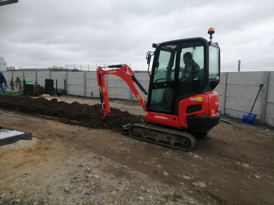 Minikoparka-koparka usługi Lubin-Legnica-Chojnów