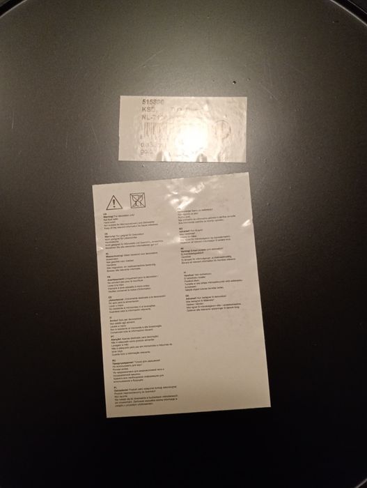 Base de pratos dourados novos