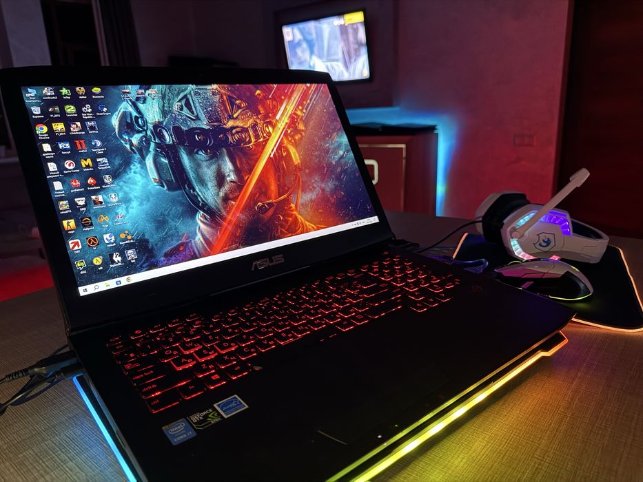 ЗСУ Скидка! 24 Озу/Gtx12gb Игровой ноутбук Asus Rog + комплект девайсо