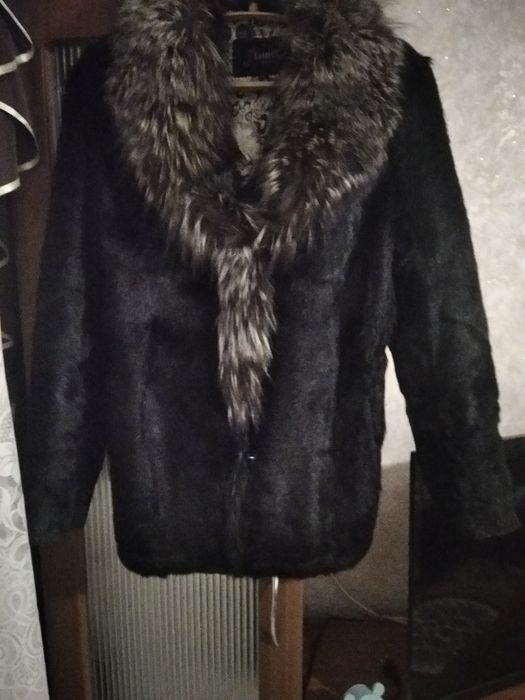 Шуба черная размер 50