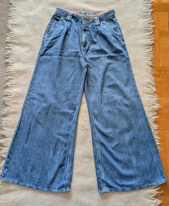 Spodnie damskie jeans Dzwony