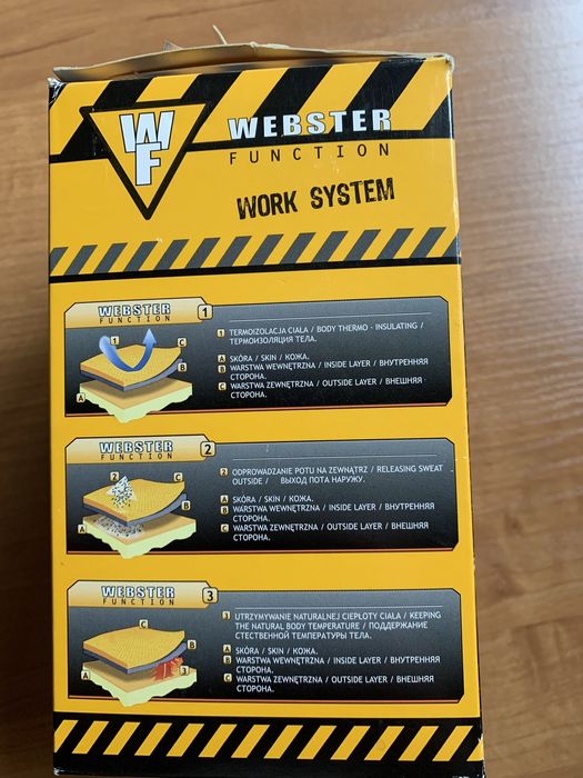 Spodnie bielizna termoaktywna WEBSTER rozmiar S