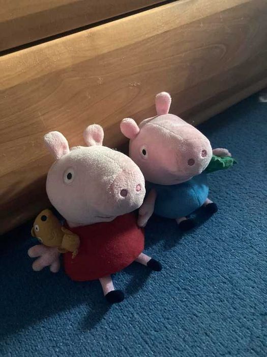 pluszak maskotka przytulanka świnka peppa i george