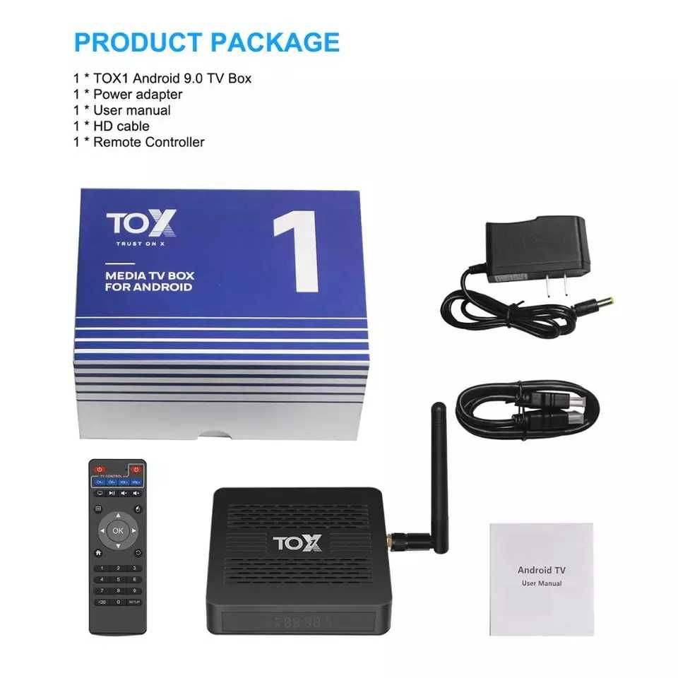 Tox 1 TOX1 tox1 Токс 1 S905X3 4/32Gb LAN1GB прошивка Android TV: 1 950 ...