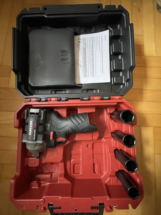 Klucz udarowy Parkside 12V PPDSSA Nowy
