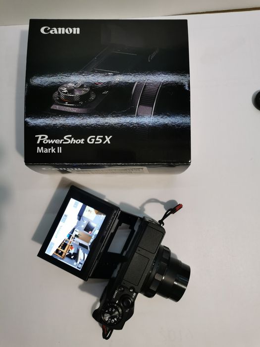 Aparat Canon PowerShot G5X Mark II, Stan idealny, Gliwice