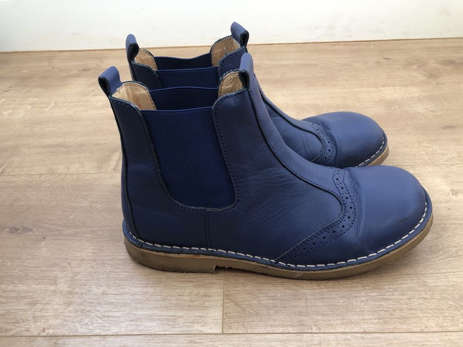 Botas Azuis Handmade 38