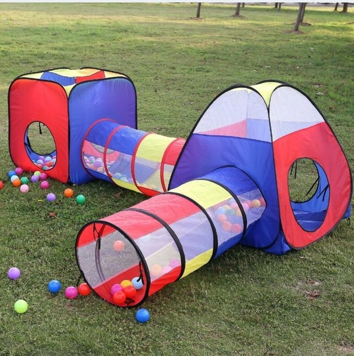 Duży namiot dla dzieci  podwójny tunel ogrodowy  ANAGRE