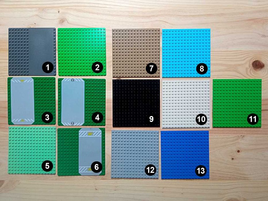 Placas Lego® - 16x16