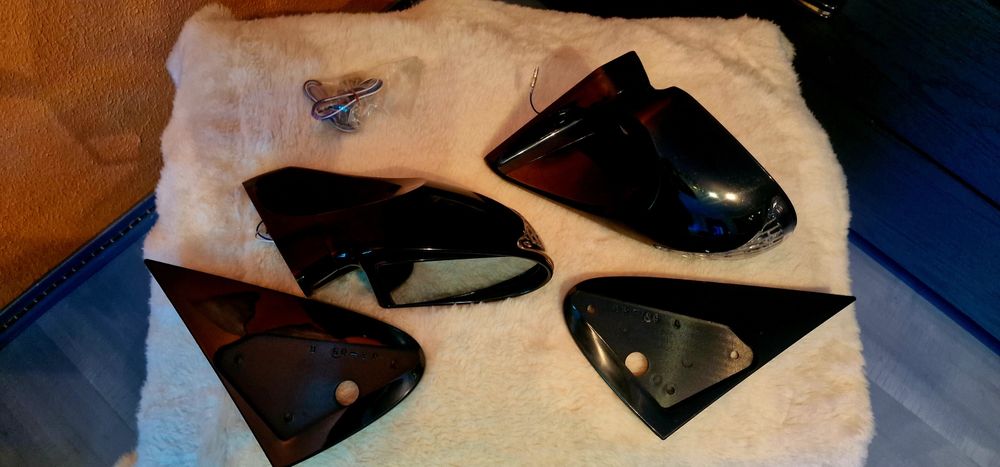 Lusterka tuning Bmw Audi Vw Seat  trójramienne migacz LED uniwersalne