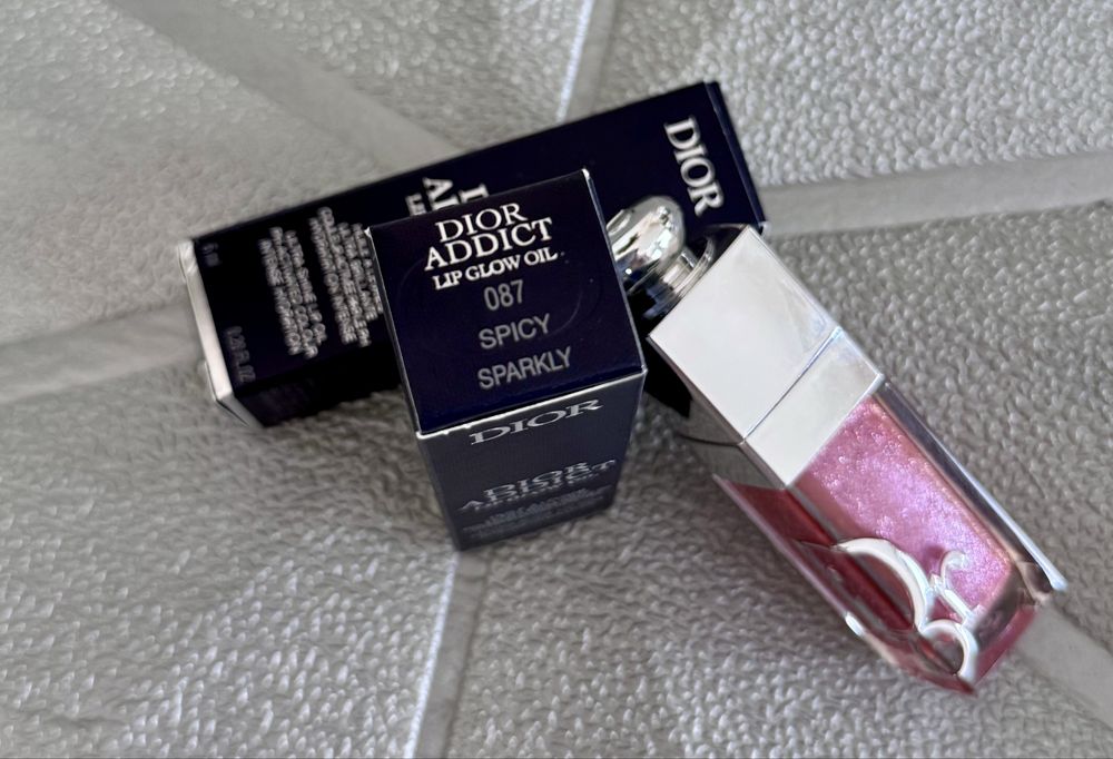 Олійка для губ Dior addict lip glow Oil 087 Spicy Sparkly