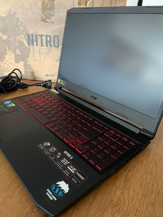Laptop Acer Nitro 5 rtx3050ti ssd m2 512gb i5 11400h