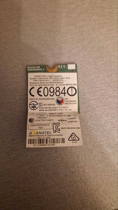 Wi-Fi модуль Broadcom BCM943602BAED (Mini PCI-E)