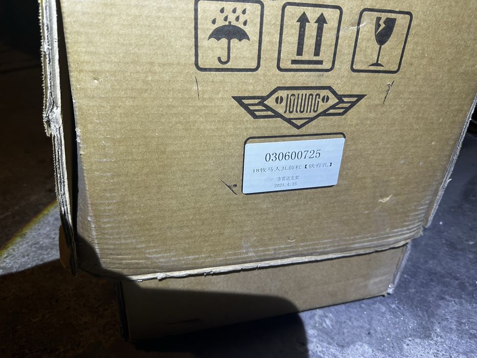 Бампер на jeep wrangler jl JOLUNG 030600725 кріплення лебідки