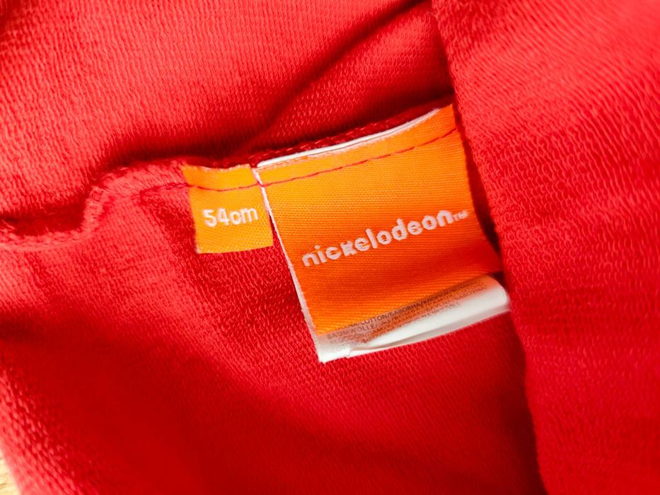 Czapka chłopięca czerwona cienka przejściowa Psi Patrol 54cm