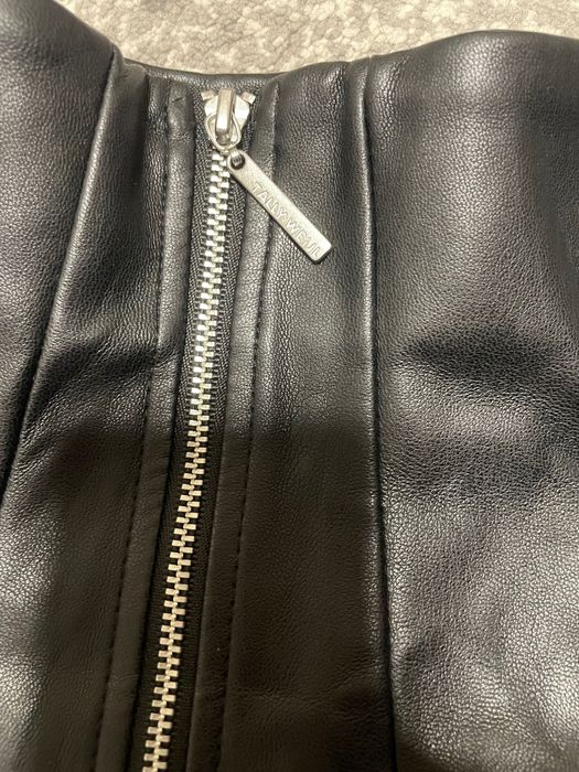 Юбка з шкірзамінника, розмір s, фірми Tally Weijl