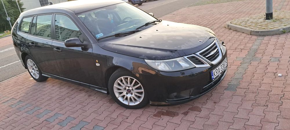 Saab 9-3 Saab 9-3 1.9Tid 2008r, Po drobnym wypadku