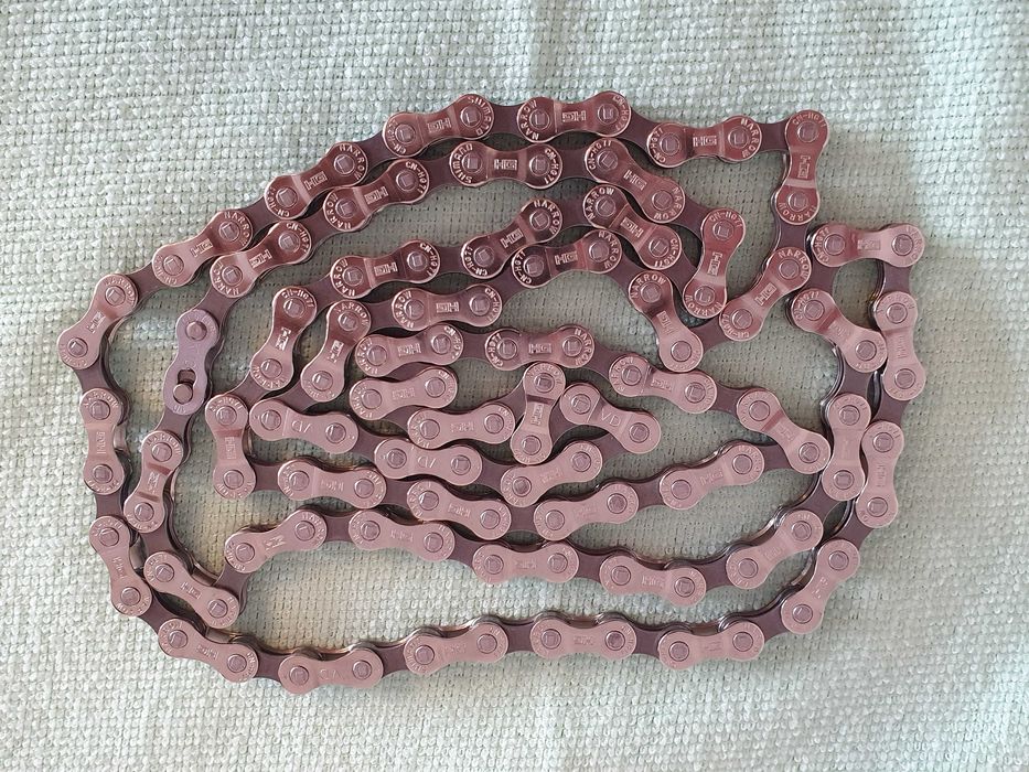 Łańcuch Shimano HG-71, 116 ogniw + spinka KMC