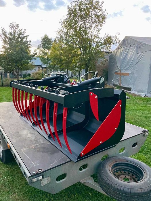 Łyżko-Krokodyl//Palony ZĄB*Kuty/Ładowarka/traktor/ MASZYNA DLA NAJBARDZIEJ WYMAGAJĄCYCH!!Producent!!Stal Wzmacniana!!LEMIESZ HARDOX!!Bardzo Solidny**