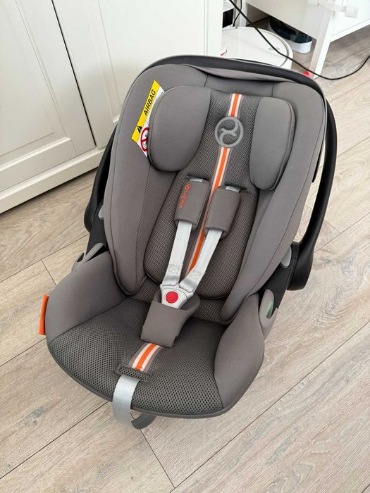 Fotelik samochodowy nosidło CYBEX Cloud G i-size + adaptery do wózka