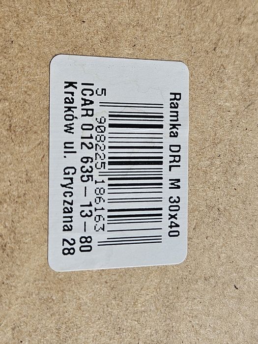 Ramki stylowe drewniane polskie 30x40 cm ICAR /duża ilość