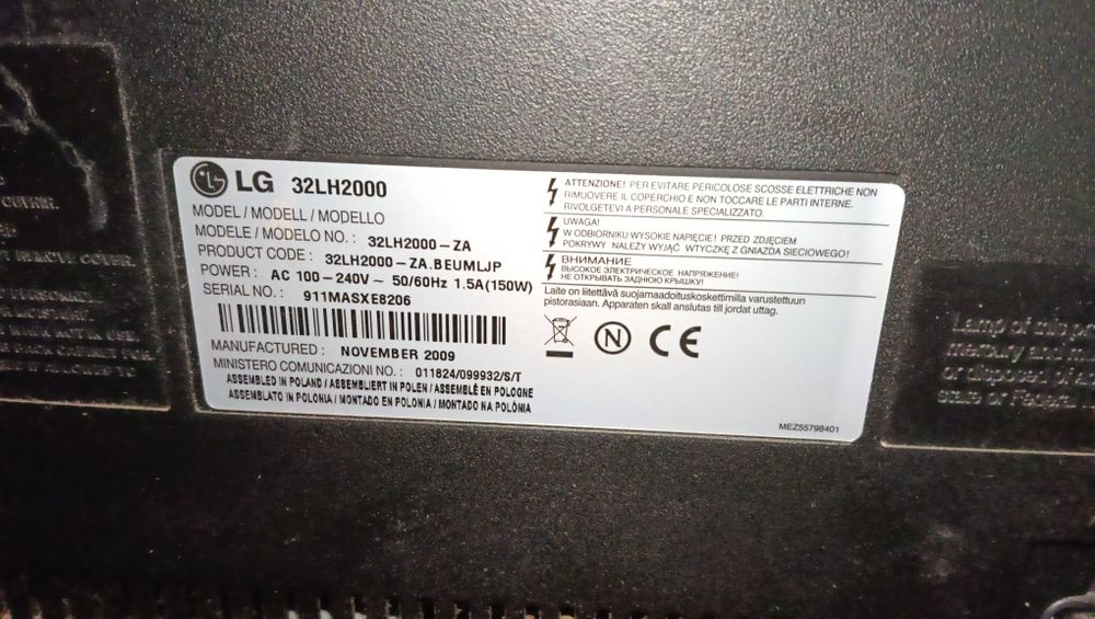 Telewizor LG 32 cale