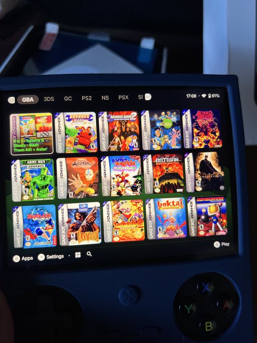 Anbernic 477v 12/256 ayn sony xbox playstation switch