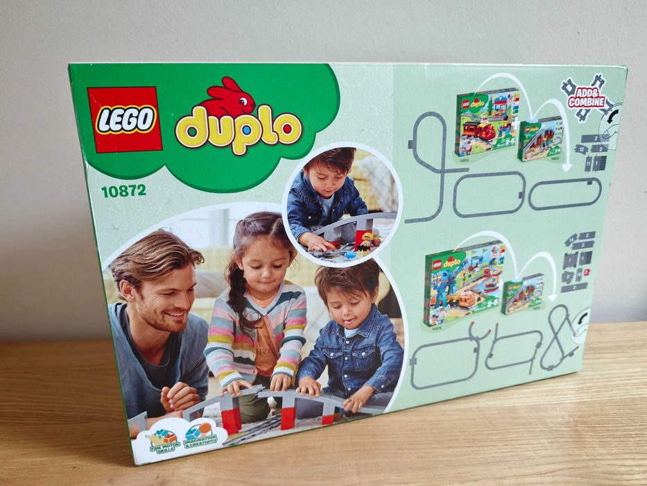 Lego DUPLO 10872 Tory kolejowe i wiadukt, stan nowy