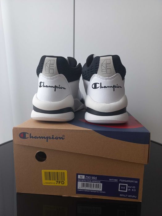 Buty męskie Champion Z90 Mid (43) Wht/Nbk