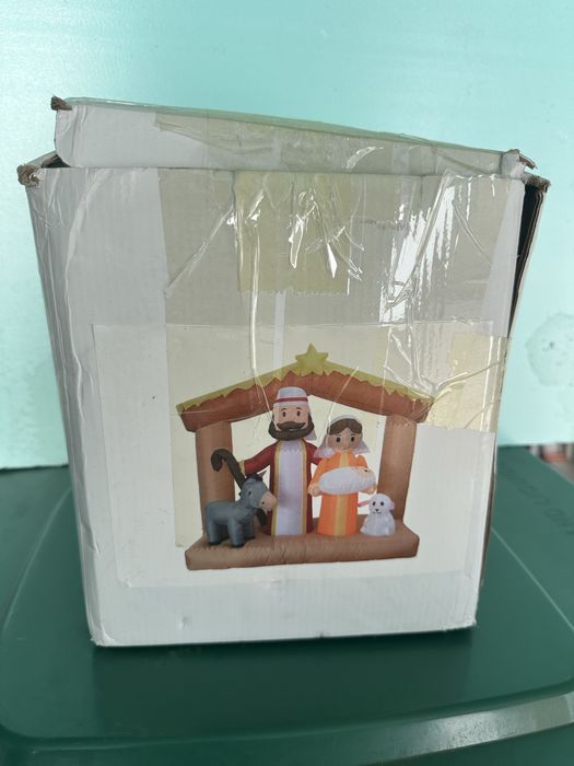 Presépio Natal de exterior - Insuflável