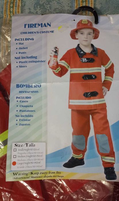 Roupa de carnaval criança