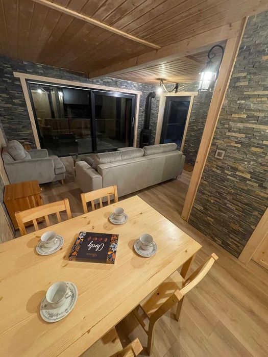 Nowy domek z widokiem na góry i jezioro, balia, sauna, kominek Szczyrk