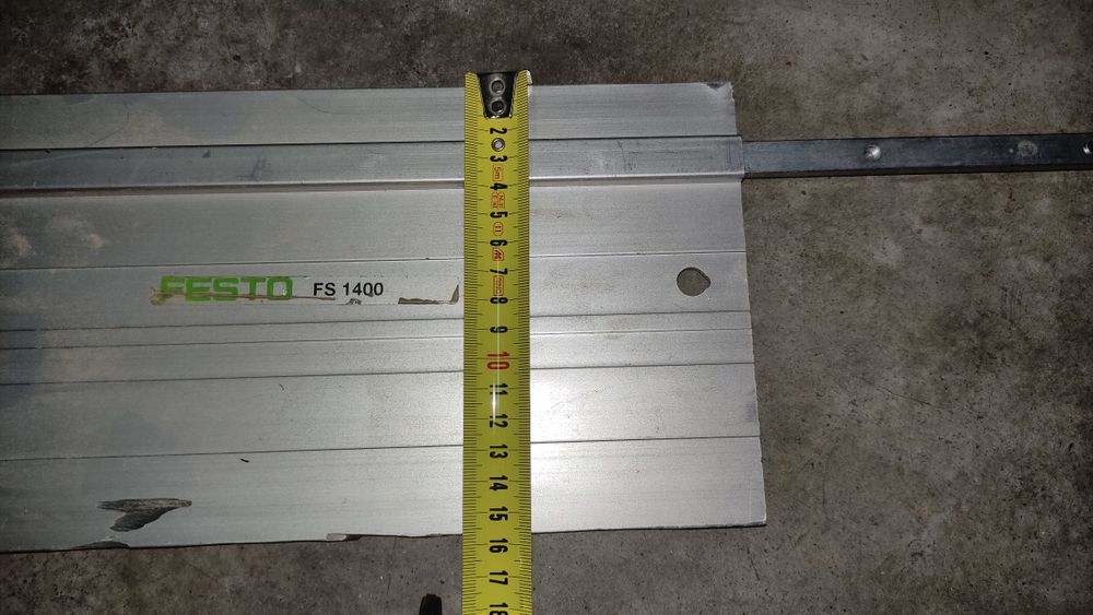 Réguas Trilho-Guia 1400mm FESTOOL FS 1400/2 para Serra