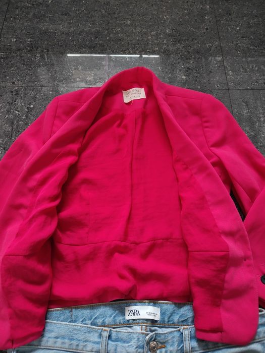 Marynarka Bershka S/M żakiet różowy