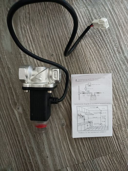 Elektrozawór do gazu detektor wykrywania gazu  Nowy