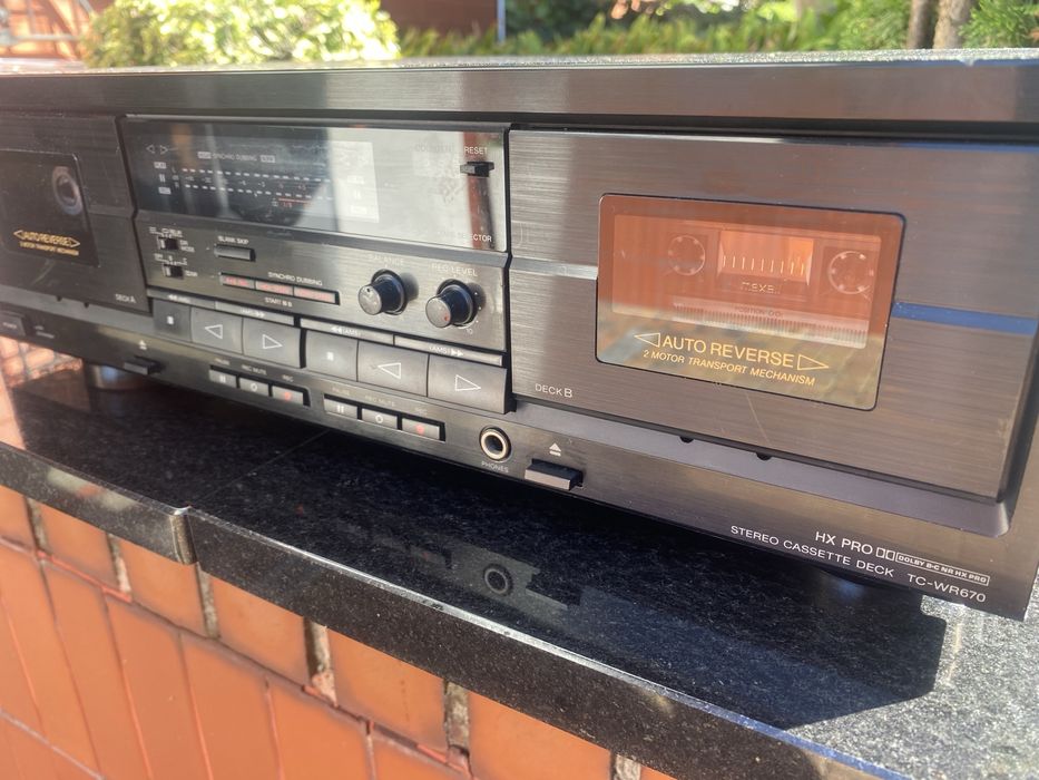 Magnetofon Deck TC WR670 SONY