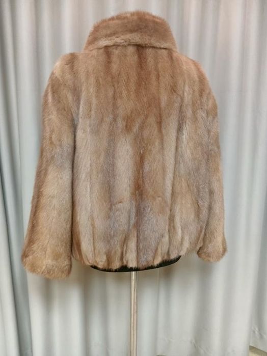 Полушубок из натуральной норки