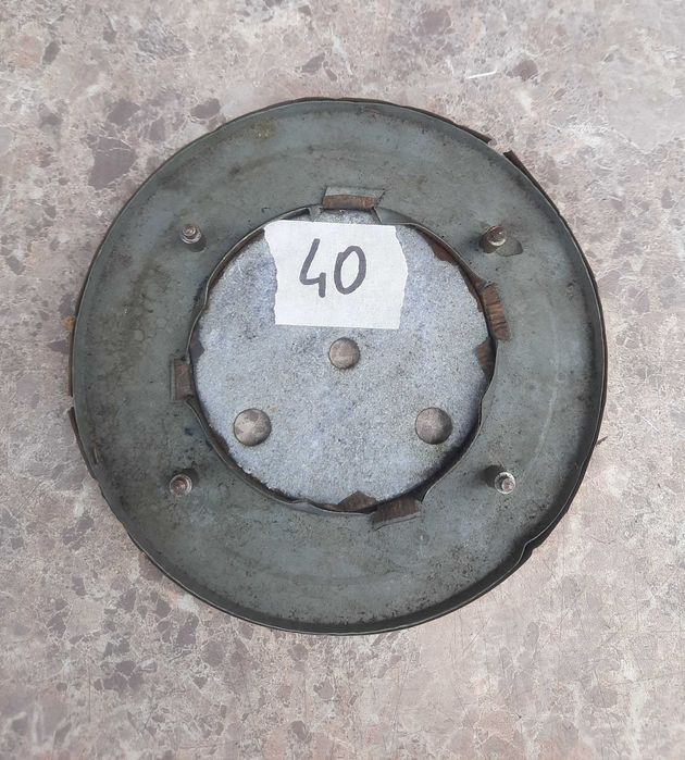 40 Tarcza starego zegara ściennego 14,5cm 51/32,5