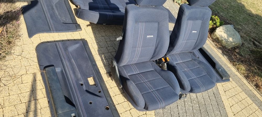 Fotele golf 2 gti Edition One Wolfsburg 3d nie recaro rarytas