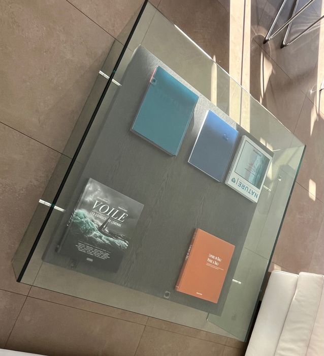 Mesa de centro Roche Bobois 110x110
