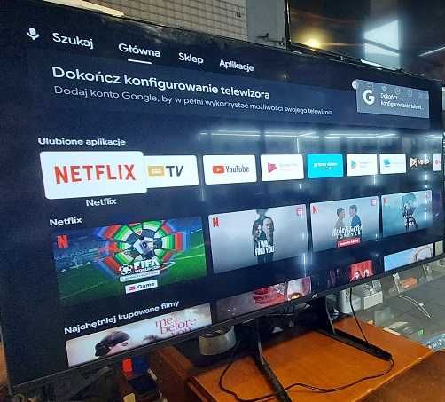 Telewizor JVC 50" 50VA3300 LED 4K Android TV DVBt TANIO