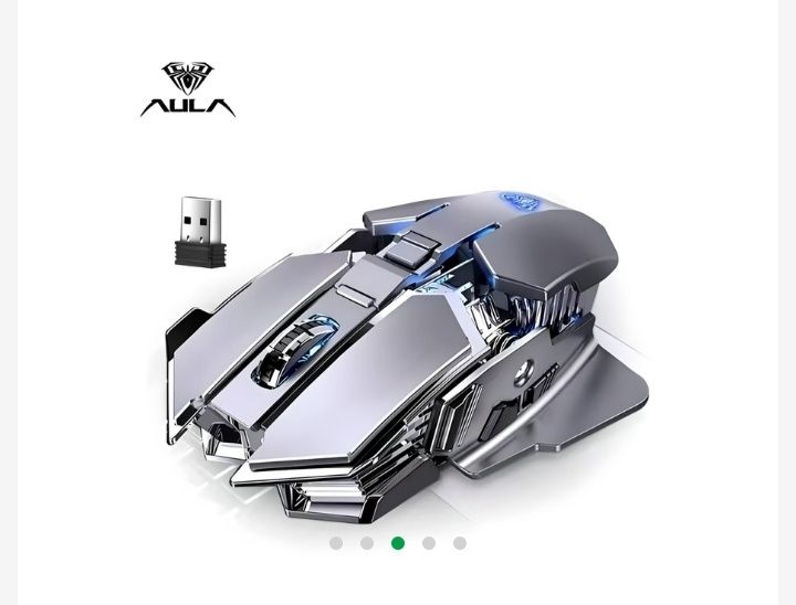 Бездротова ігрова мишка Wolf Spider SC300 акумуляторна