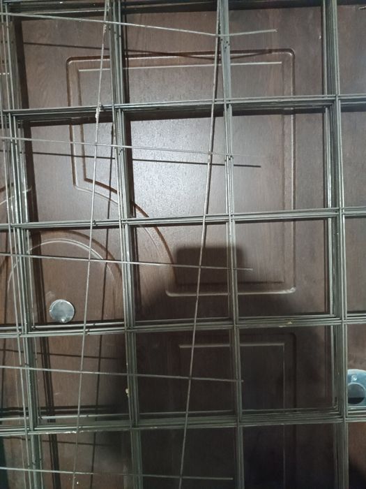 Сітка зварна оцинкована 120х120мм 1х2м