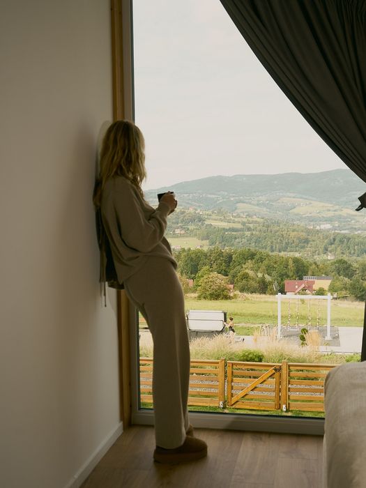 Nowe Apartamenty do wynajęcia JACUZZI BASEN Beskid Wyspowy Piękny wido